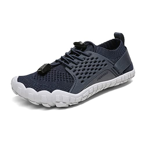 NORTIV 8 Kids Water Shoes, Lightweight Quick Dry Barefoot Athletic Aqua Sports Shoes for Boys & Girls, Outdoor, Summer,Size 11 Little Kid,Dark Blue/2,Aqua