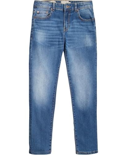 Lucky Brand Boys' Authentic Skinny Stretch Denim Jeans, 5-Pocket Style, Zipper Fly & Button Closure, Orlando, 16