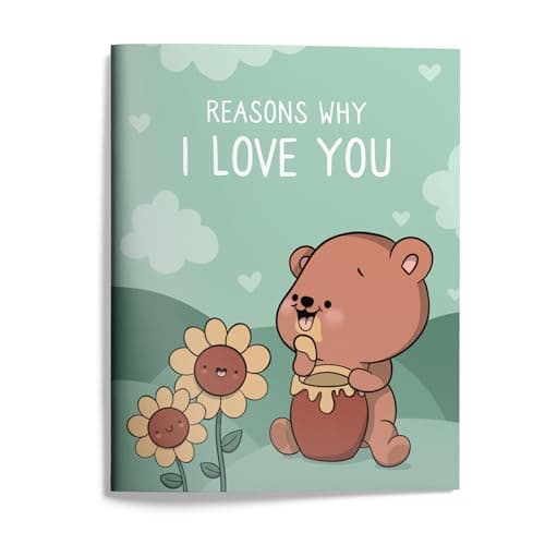Fathers Day Gift Anniversary Birthday | Easy Fill In Book with Memories | Thoughtful Unique Sentimental for Dad Mom Wife Husband Girlfriend Boyfriend (Reasons Why I Love You - Fill in the Blanks Book)