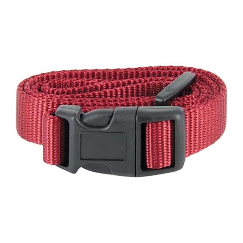 PetSafe 3/4 Replacement Collar Strap with no Holes, for PetSafe Bark, Wireless Fence, In-Ground Fence and Pawz Away Collars - Rust/Red