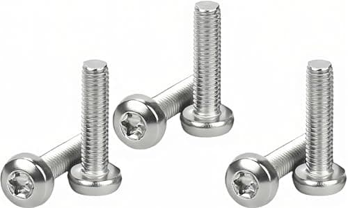 471834247 Screw Washer Door Lock Screw Kit, for Wascomat G6 & G7 Models, Replacement Part 471834247, 438956101 (6 PCS)