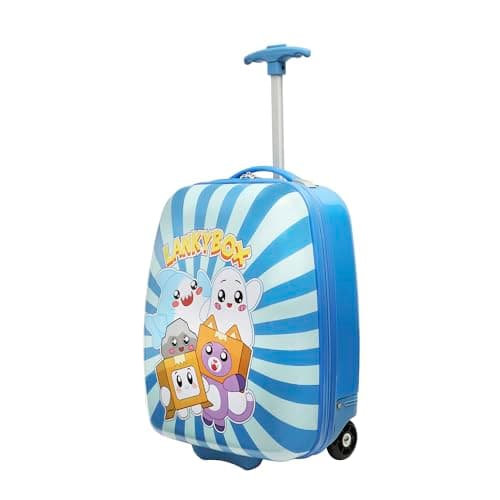 Bioworld Lanky Box Favorite Characters Kids' 16.5" Hard-Side Carry-On Luggage for Toddler