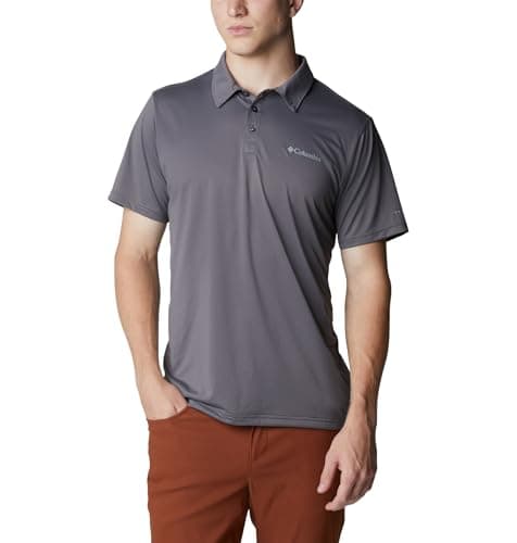 Columbia Men's Hike Polo, City Grey, 1X