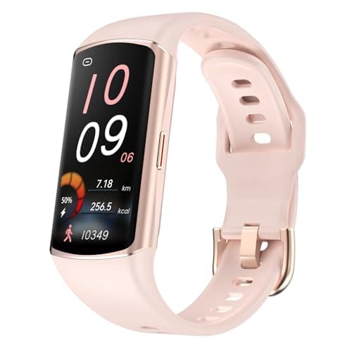 Smart Watch Fitness Tracker with 24/7 Heart Rate, Blood Oxygen Blood Pressure Monitor Sleep Tracker 120 Sports Modes Activity Trackers Step Calorie Counter IP68 Waterproof for Andriod iPhone Women Men