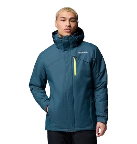 Columbia Mens Last Tracks II Jacket, Everblue, Small