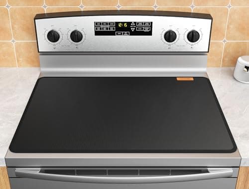 Fireproof Electric Stove Top Cover, Glass Top Protector Mat