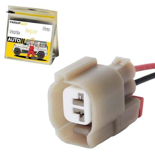 PARSUPPRO 2-Way/Pin ABS Wheel Speed Sensor Connector Auto Waterproof Wiring Harnesses Repair Plug Pigtail for Ford for Lincoln for Mercury Replace 68040495AA