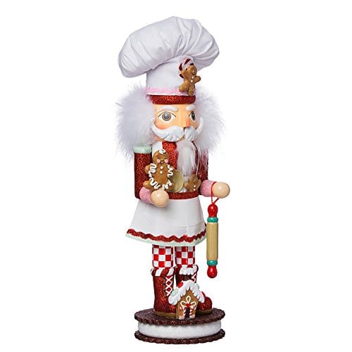 Kurt Adler HA0325 15" Gingerbread Chef Nutcracker