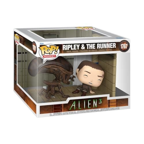 Funko Pop Moment: Alien 3- Ellen Ripley & The Runner - Alien Classic - Collectable Vinyl Figure - Gift Idea - Official Merchandise - Toys for Kids & Adults - Sci-Fi Fans