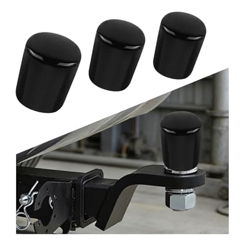 3PCS Trailer Hitch Ball Cover,Durable Trailer Ball Cover Kit for 1-7/8" 2" 2-5/16" Hitches Balls,Dustproof & Waterproof Trailers Balls Hitch Covers Trailers Accessories