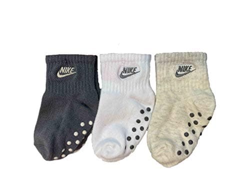 Nike Infant Baby Socks, 3 Pairs, Size 06-12 Months