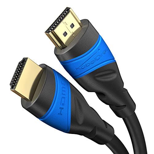 KabelDirekt – 8K & 4K HDMI Cable – 6ft – German Flexcore Technology