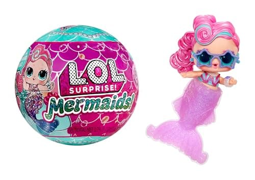 LOL Surprise Mermaids Tots with Color Change Tail, Make A Mermaid Tail, 8 Dolls to Collect, Fashion Accessories, Great Gift for Kids Ages 4+