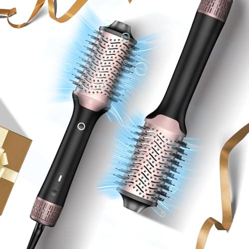 Blow Dryer Brush Hair Dryer | One-Step Hot Air Brush with Oval Volumizer High-Speed Hair Styler with Negative Ions for Drying & Smoothing & Volumizing for All Hair Types 110000 RPM