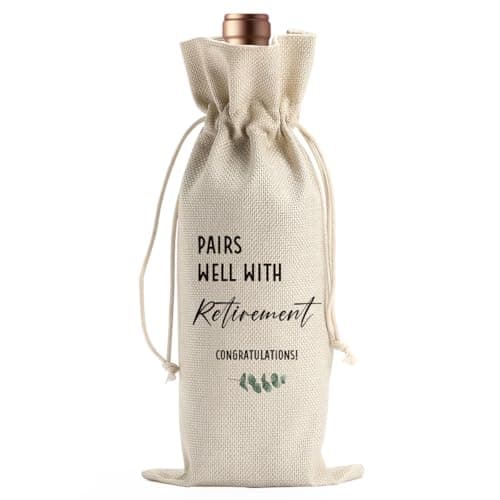 Farewell Gifts for Coworkers Moving Away Gifts for Friends Coworker Leaving Gifts for Women Retirement Gifts for Women Men New Beginnings Gifts for Women Men New Chapter Wine Bag