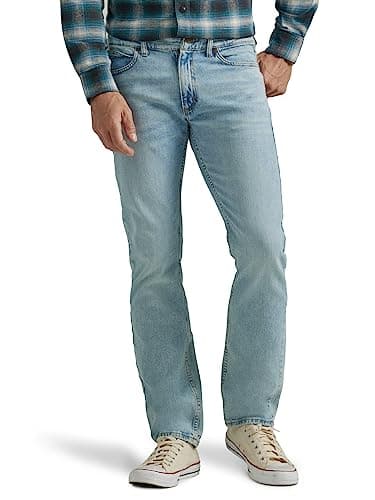 Lee Men's Legendary Slim Straight Jean Union Fade 32W x 30L