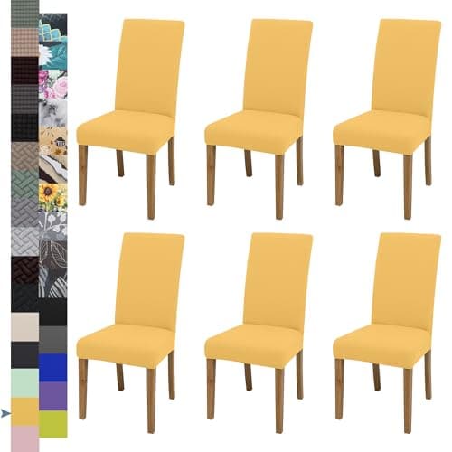 Dining Chair Covers, Stretch Seat Covers, Washable Furniture Protector