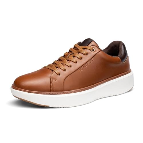 Bruno Marc Men's Dress Fashion Sneakers Casual Shoes,Size 9.5,Brown,SBFS2418M