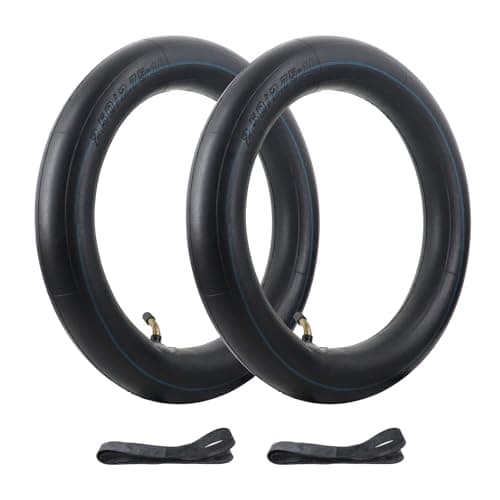 Relibupdater 2-Pack 2.50/2.75-10 Mini Dirt Bike Replacement Bent Valve stem Inner Tubes Compatible with Crf50 /Xr50, Razor MX650 / MX500, DRZ70 / JR50, PW50,Motovox MVX70