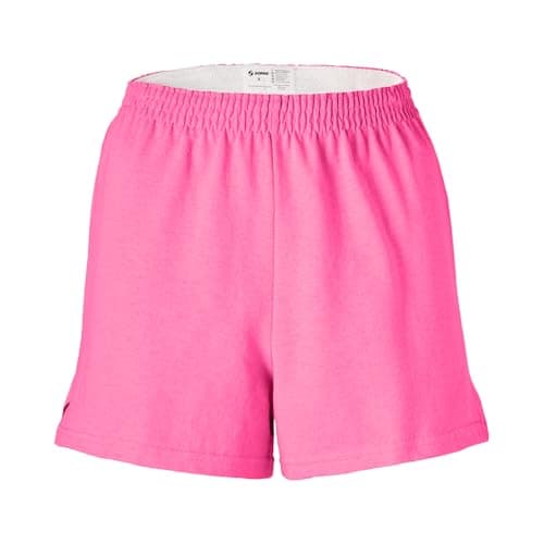 Soffe Juniors' Authentic Cheer Short, Neon Pink, X-Large (1-Pack)