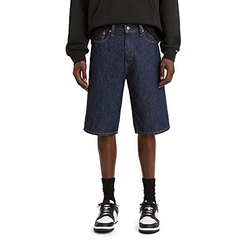 Levi's Mens 569 Loose Straight Denim Shorts, Lazy, 50 US