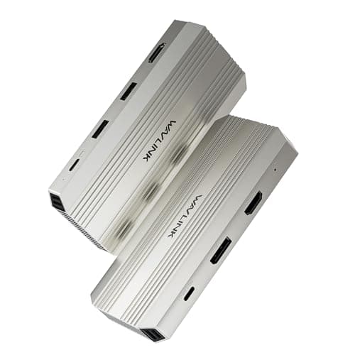 WAVLINK Video Capture Card, HDMI Capture Card for Streaming, 4k@30Hz Capture& Loop-Out, Single 4K@144Hz Display, 100W PD, Compatible with PS5/Xbox/Switch, OBS, Windows/Mac