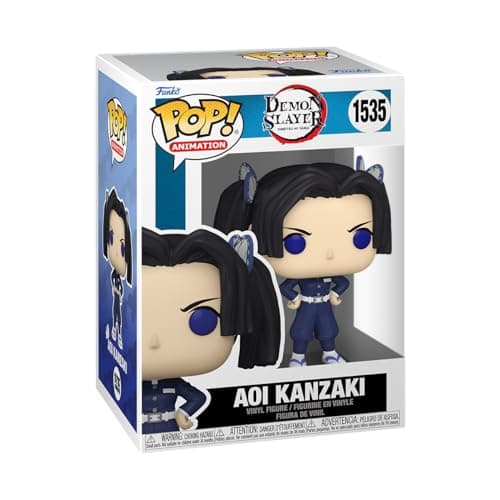 Funko POP! Animation: Demon Slayer - Aoi Kanzaki - 1/6 Odds for Rare Chase Variant - Collectable Vinyl Figure - Gift Idea - Official Merchandise - for Kids & Adults - Anime Fans