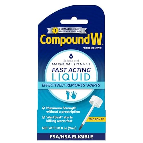 Compound W Maximum Strength Wart Remover Liquid, 0.31 Fl Oz