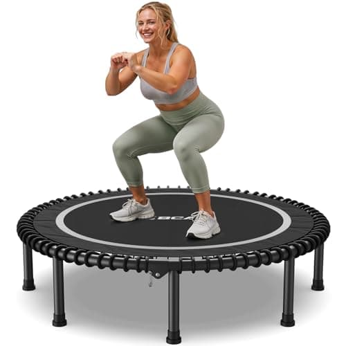 BCAN BT2 Mini Rebounder Trampoline for Adults|Bungee|No Handle|FED Fitness
