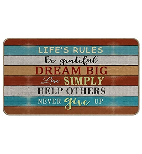 XAPEK Prayer Door Mat Christian - Christian Gifts, 17 X 30 Inch Non-Slip Inspirational Doormat, Inspirational Gifts, Inspire Me Home Decor, Christian Room Decor, Inspirational Gifts for Women