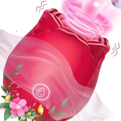 Rose Toy Clit Sucker Sex Toys Adult Toys for Women Rose Sex Toy Clit Sucker Sucking Vibrator with 10 Suction Modes Vibrater Dildo Anal Couples Female Adult Toy Dildos Vibrators YT-15