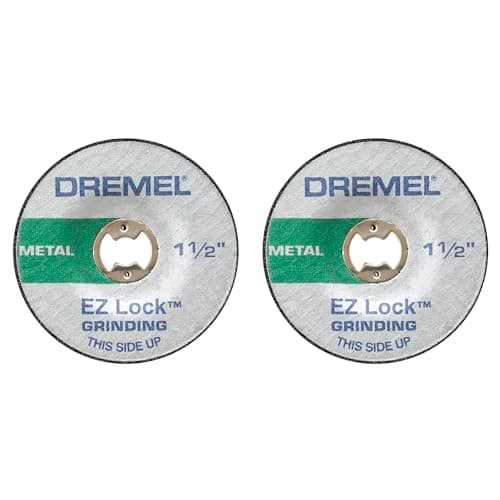 Dremel EZ541GR Aluminum Oxide Grinding Wheel (2-Piece)