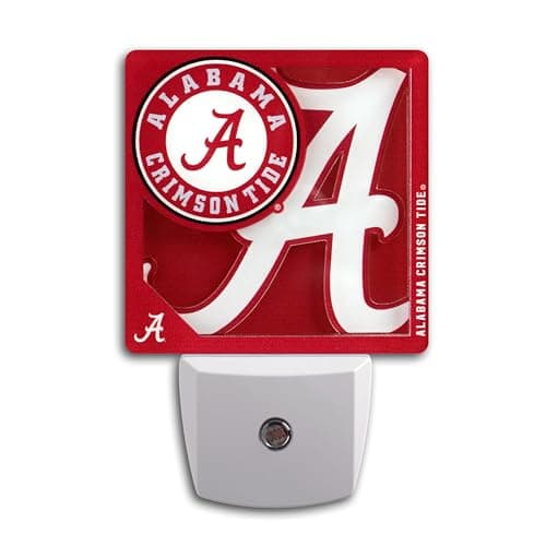 YouTheFan NCAA Alabama Crimson Tide Logo Series Nite Light