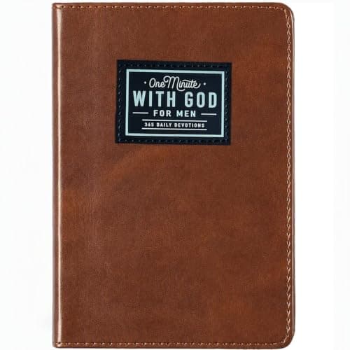 One Minute with God for Men 2026 Mens Dailys Devotional And Prayer Journal