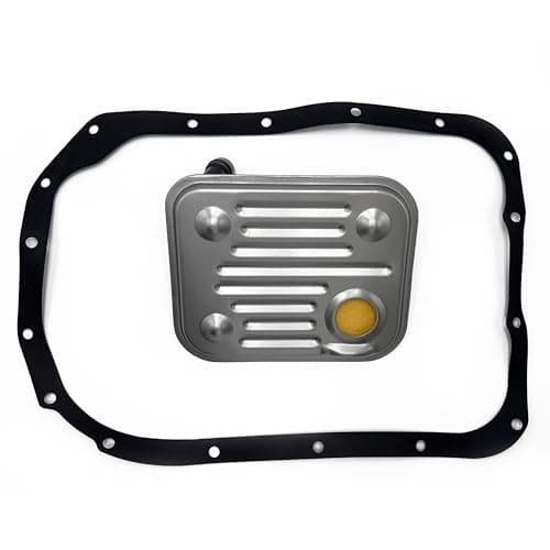 Automatic Transmission Filter Oil Pan Gasket Kit 4L80E Compatible with Chevrolet 96-10 Avalanche Express Silverado Suburban Tahoe 1500 2500 3500 C1500 C2500 C3500 Escalade SV XT Replaces 24204277