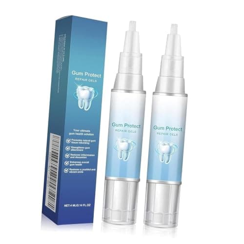 2Pcs Gum Repair Gel, Gum Repair Dental Gel, Gum Repair for Receding Gums & Oral Comfort, Gums Shield Therapy Gel, Oral Care Gels, Professional Gums Health Solution for Daily Use