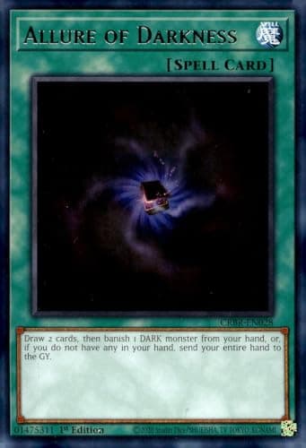 Allure of Darkness - CRBR-EN028 - Rare - 1st Edition