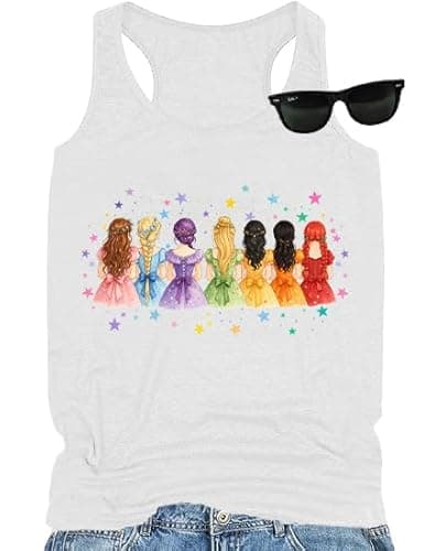 Tank Top Women Tshirts World Traveler Shirt Casual Summer Graphic Tee White