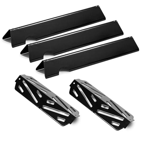 Grillflame Genesis II E-210 Grill Parts 66794 Flavorizer Bars 66039 Heat Deflectors Replacement Parts for Weber Genesis II 200 Series Grill Parts II E210 II S-240 II S-210 LX E S-240 Genesis 2 Parts