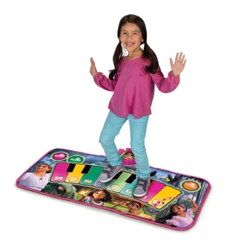 Disney Encanto Music Mat Kids Electronic Piano Dance Mat with Music & Sounds!