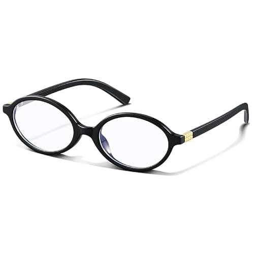 KUGUAOK Round Blue Light Blocking Glasses for Women Vintage y2k Lightweight Eyeglasses Frame Gaming TV Bluelight Glasses
