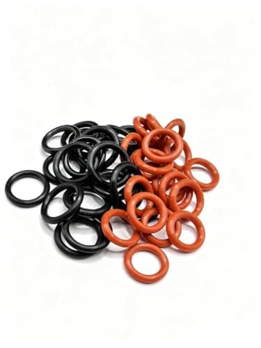 1/4" & 3/8" Pressure Washer QD Colored O-Rings (1/4''&3/8''(15+15) 30 Pack (Red+Black), M22 Quick Connect Coupler