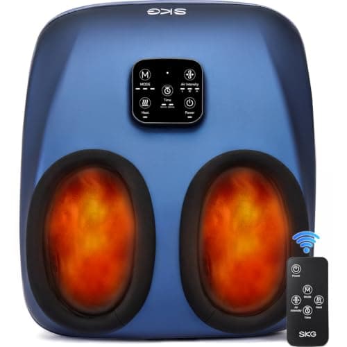 SKG YS100 Shiatsu Foot Massager with Heat for Plantar Fasciitis