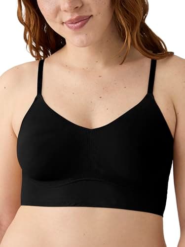True & Co womens True Body Lift Triangle Adjustable Strap Bra, Black, XS 30C-D 32A-B US