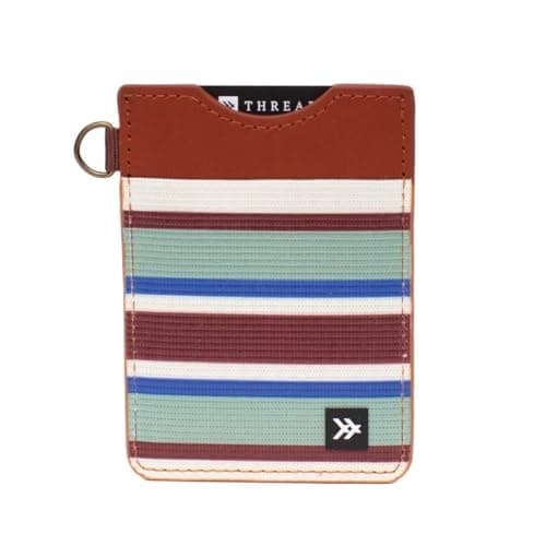 Thread Wallets Ultra Slim Minimalist Leather Card Holder Wallet (Benny)
