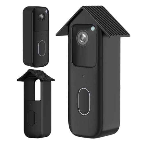Silicone Case Compatible with the Blink Video Doorbell 2025 New Model Doorbell - Protects the Blink Doorbell 2025 (2nd Gen) from Direct Sunlight,Weather and UV Radiation,Weatherproof Skin Case