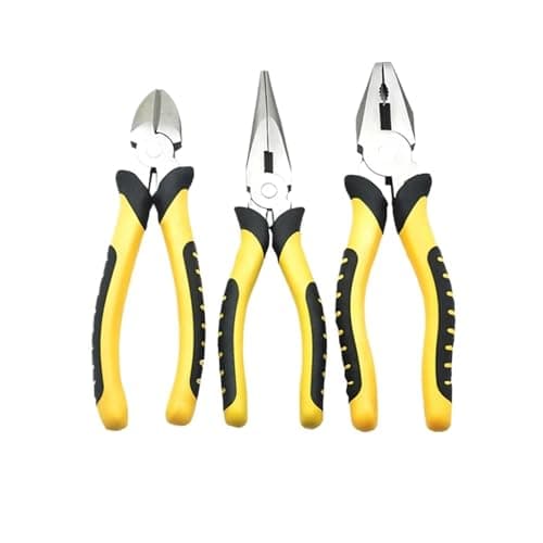 Industrial-grade Wire Cutters Multi-functional Pliers High Carbon Steel Needle-nosed Pliers(Pointed 8inch)