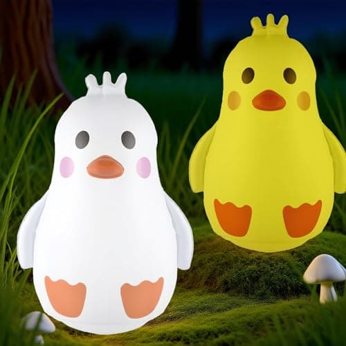 Solar Penguin Light, Rechargeable Globe Color Changing Solar Globe Lamp