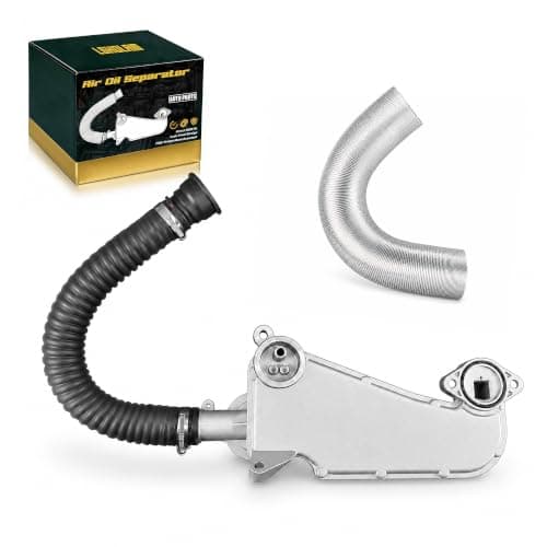 PC3Z-6A785-A Aluminum CCV Filter for Ford F250 F350 F450 F550 Super Duty 6.7L Powerstroke Diesel 2011-2026, Crankcase Ventilation Air Oil Separator Assembly, Replace PC3Z6A785A