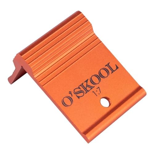 O'SKOOL 1:7 Saddle Square, Dovetail Saddle Marker for Marking Lines and Measurements, Providing Precise Measurements, and Checking Accurate Angles and Squareness in Woodworking Projects, DTJ005